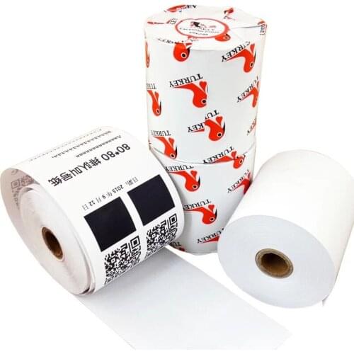 Thermal paper roll 3 1/8" x 200 feet Cash Register paper 80x80 mm Receipt Paper roll