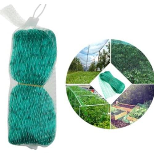 Garden Goods Netting Green Protection Orchard Anti-bird Net Mesh Protect Seedlings Hurdle Fence Support Plants Supplies