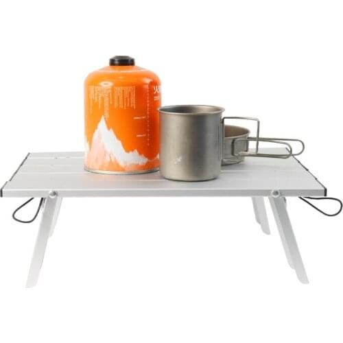 Outdoor Folding Table Beach Camping Backpacking Portable Table with Carry Bag Ultralight Mini Garden Furniture Picnic Desk