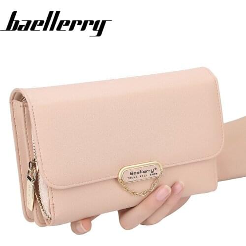 Baellerry Messenger Bags for Ladies Cell Phone Pocket Women Purse Soft Leather Wallet Shoulder Pocket Card Holder crossbody bags