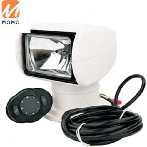 Remote Control HID LED Searchlight Lamp Marine Yacht Boat Spotlight Search Light 12V&24V for Boat Truck Car LED car light