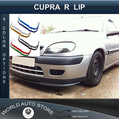 For Citroen saxo 1996-2004 front lip universal spoiler lip bumper 3 piece free fast shipping designed full harmony body kit design