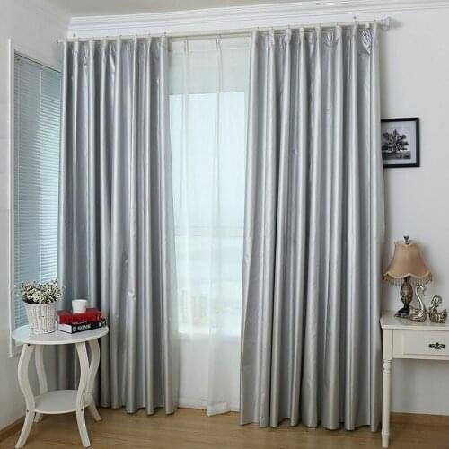 Custom Made Solid Color Blackout Curtains for the Bedroom Thickening Modern Curtains for Living Room Window Curtains Blinds