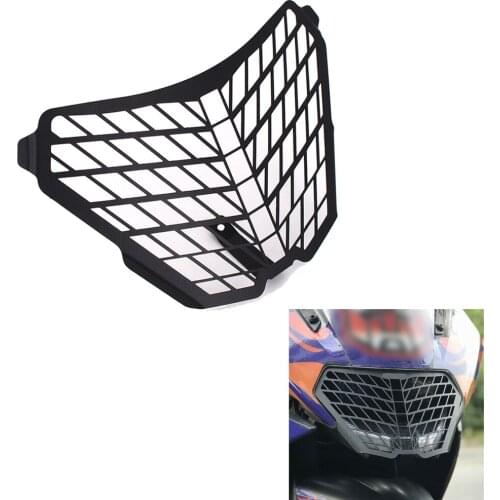OLPAY Motorcycle Headlight Protector Guard Lense Cover Grill Headlight Protection For KTM RC125 RC200 RC250 RC390 2014-2019
