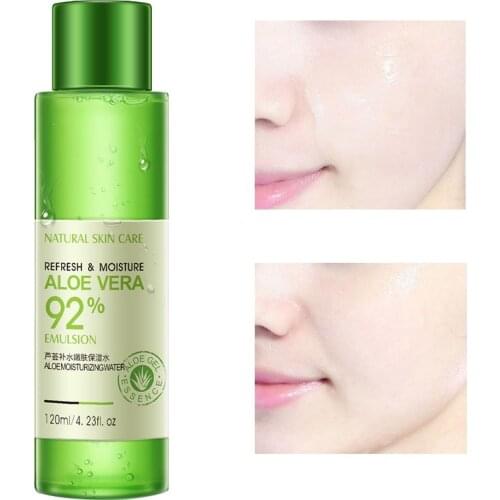120ml Natural Aloe Vera Toner Moisturizing Skin Rejuvenation Moisturizing Water Toner Moisturizing Toner