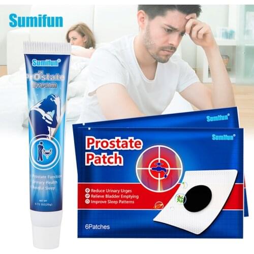 20g Sumifun Prostate Treatment Prostatitis Ointment 12pcs Prostatic Plaster Urethritis Recovery Cream Urological Kidney Care Oil