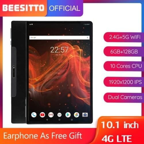 2021 Newest 10.1 Inch Tablet PC 1920X1200 IPS MT6797 Deca Core 6GB 128G ROM 4G Network 13/5MP 5G WiFi Android Tablets планшет