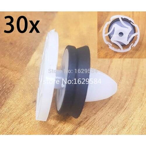 30x High qaulity Interior Door Panel Card Trim Clips Car Accessories For Citroen C4 DS4 7703077476