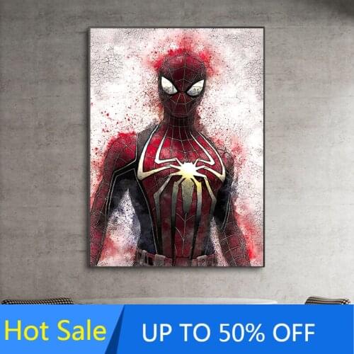 Anime Movie Superhero Canvas Painting Wall Art Poster and Print Superhero Picture for Living Room Decor Home Decoration