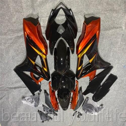 KITS New For Suzuki GSXR1000 K7 2007 2008 Injection ABS Plastic Motorcycle Fairing GSXR1000 K7 07 08 orange black