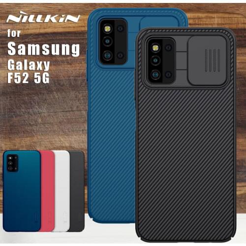NILLKIN for Samsung Galsxy F52 5G case Back cover CamShield Camera Protection Lens Case for Samsung F52 5G