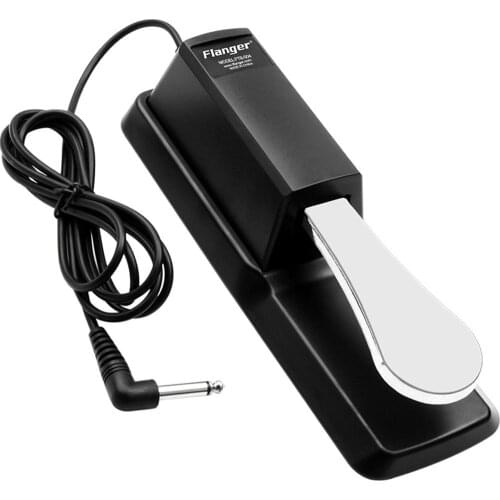 Flanger Piano Sustain Pedal MIDI Keyboard Sustain Damper Pedal for Yamaha Roland Casio Electric Piano Electronic Organ