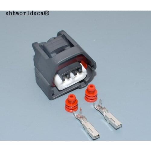 Shhworldsea 2 Pin 2.2mm 7283-7021-10 90980-10901 Female Waterproof Automotive Connector For Toyota