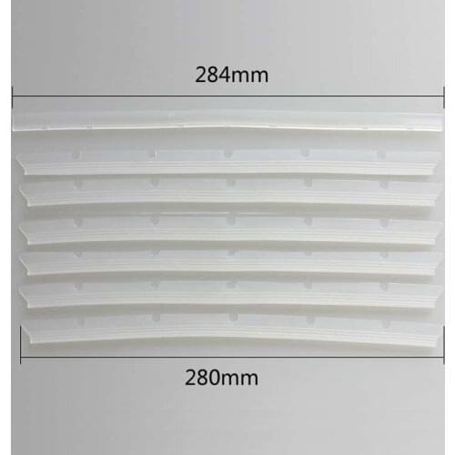 7pcs/lot Silicone Blades Replacement for Neato Botvac 70e 75 80 85 Automatic Vacuum Cleaner Robots Beater Brush