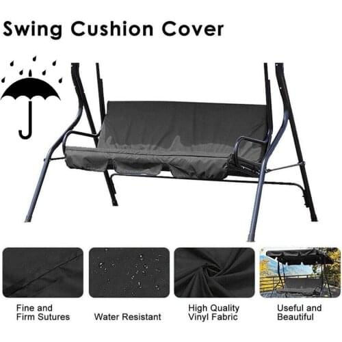 2/3 Seater Waterproof Swing Cover Chair Bench Replacement Patio Garden Outdoor Swinging Seat Bench Cover All-Purpose Covers