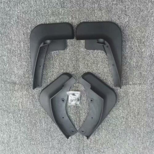 4PCS Mudguard For 2017 NISSAN KICKS Fender mud flaps Set soft Plastic Splash Guards special fender