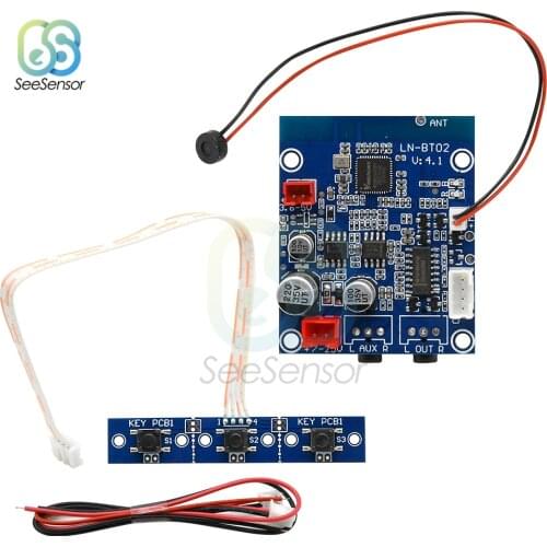LN-BT02 Stereo Smart 4.0 Bluetooth Audio Receiver Module Wireless Sound Module Support Bluetooth Amplifier Speakers