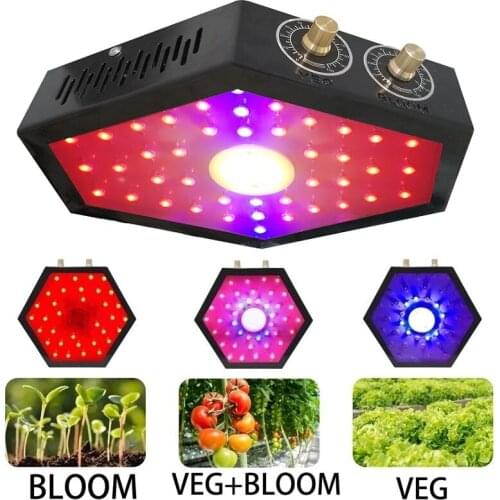 COB 1000W Grow Light Phytolamp For Plants Veg And Bloom Mode Full Spectrum 430nm-780nm Led Grow Grow Tent Box Lights