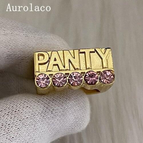 AurolaCo Custom Name Rings Gold Personality Hip Hop Ring Women Fashion Punk Letter Ring Gifts
