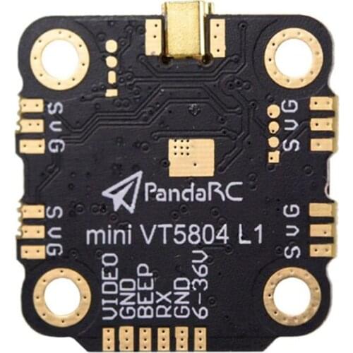 PandaRC MINI VT5804 L1 5.8G 25-600mW VTX / 3in1 VTX&LEDcontroller & Buzzer Transmitter for RC Racing Drone