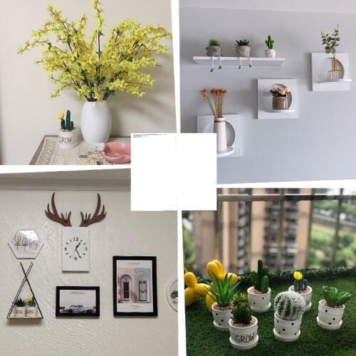 Creative fake flower simulation green plant potted simulation flower Nordic small ornaments plant living room decoration