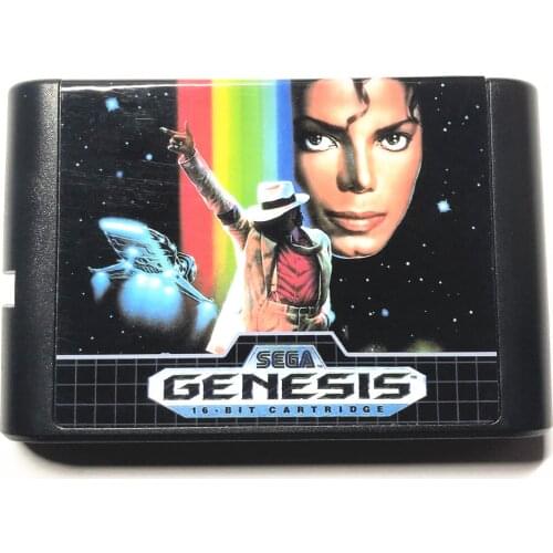 MICHEAL JACKSONS MOONWALKER For Sega Mega drive 16 bit MD Games Card For Sega Mega Drive For Genesis