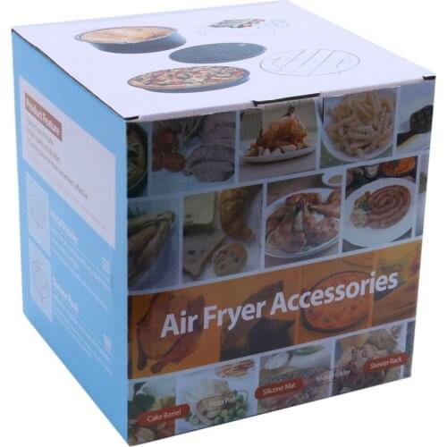 Air Fryer Accessories Set of 10 pcs, Fit all Standard Air Fryer 3.7QT- 5.3QT- 5.8QT, 7 Inch