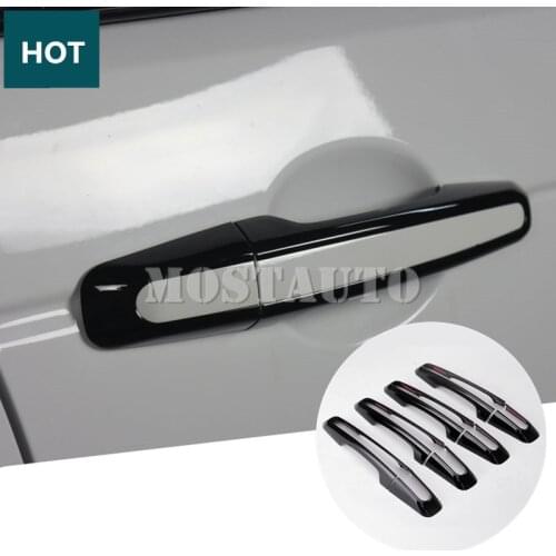 For Land Rover Range Rover L405 Vogue ABS Car Door Handle Cover Trim 2013-2018 Silver/Black Car Accessories Interior Car Decor