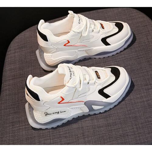 2021 autumn new thick soled inner elevated womens single shoes casual sports shoes versatile womens shoes