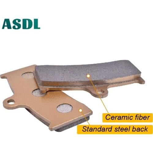 Motorcycle Front Brake Pads For Honda CB 1300 FW/FX/FY 1998-2000 For Kawasaki ZX-7RR 1996-1999 For YAMAHA YZF-R7 750 1999-2001