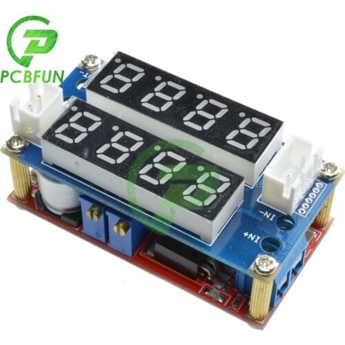 5A Adjustable CC CV Step-Down Charge Module LED Driver Voltmeter Ammeter for Arduino Constant Current Constant Voltage Module
