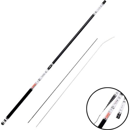2.7M-9.0M Hand Fishing Rod High Carbon Fishing Rod Portable Ultra-light Pole Super Hard 28 Tonal Carp Rod Olta Spare tip B298