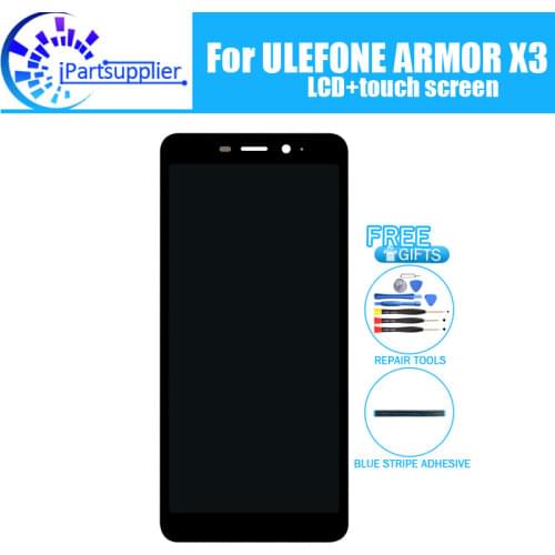 ULEFONE ARMOR X3 LCD Display+Touch Screen 100% Original Tested LCD Digitizer Glass Panel Replacement For ULEFONE ARMOR X3