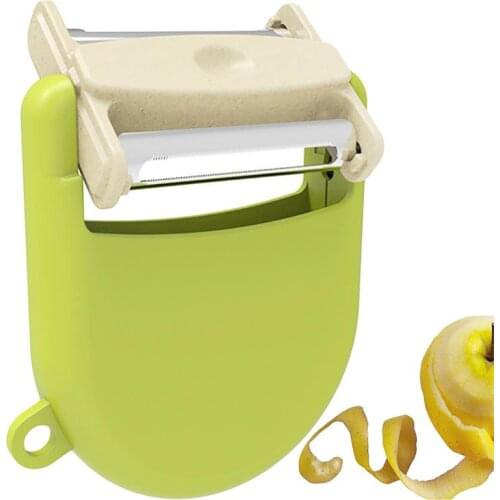 1pc Vegetable Peeler Creative Multifunctional Fruit Peeler Stainless Steel Peeler Kitchen Fruit And Vegetable Tools