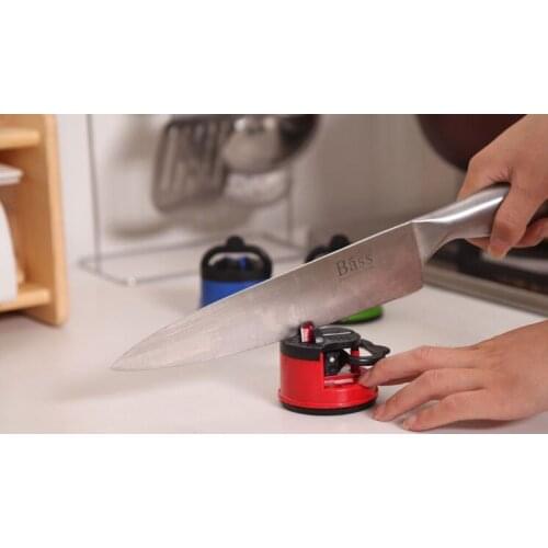 1PC Knife Sharpener Diamond Stainless Steel Knife sharpening Tool Carbide Ceramic Knife Kitchen Tools Sharpening Stone KX 008