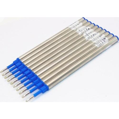 10pcs/lot Jinhao Ball Point Pen Blue Refills 0.7mm Free Shipping