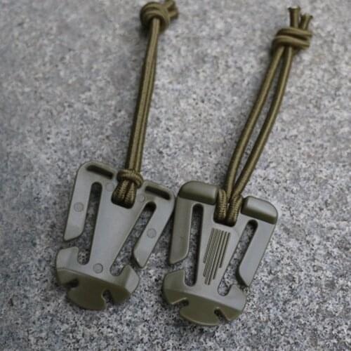 10 Pcs/lot Webdom Web Dominator Molle Backpack Carabiner EDC Tool Elastic Rope Webbing Buckle Winder Camping Tool Elastic Rope