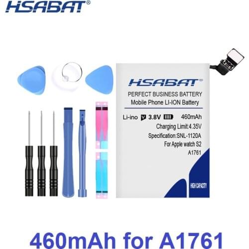 100% Original HSABAT 460mAh Battery For Apple watch A1578 A1760 A1761 A1579 Series 1 Series 2 38mm 42mm Series1 Series2
