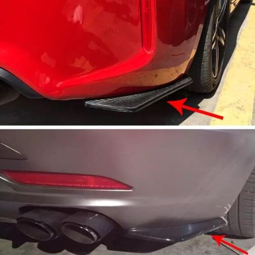 Carbon Fiber Car Spoiler Fender Wrap Angle For Opel Astra H J G Insignia Mokka Corsa D Vectra C Zafira Meriva Infiniti q50 FX35