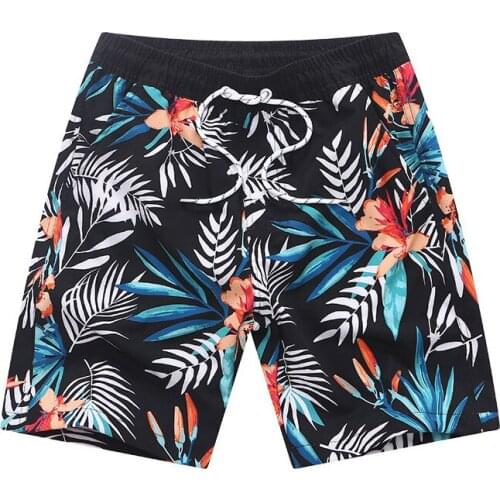 New arrival 2019 Summer Boys flower Beach Shorts Fashion Children Board Shorts Kids Beach Surf Swimwear 7-16Yrs kid Beach Pants