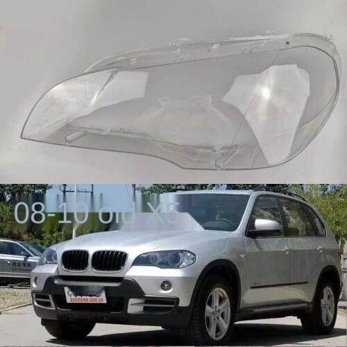 For BMW X5 headlight cover 2008 2009 2010 2011 2012 2013 E70 front combination headlight cover BMW X5 headlight housing
