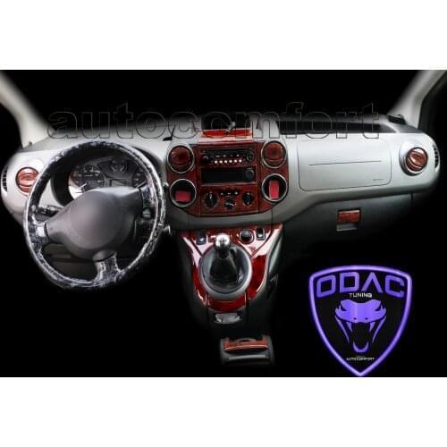 For Peugeot Partner, Dashboard Kit, ODAC Tuning, Interior Stickers, Coating, Cover, Car Accessories