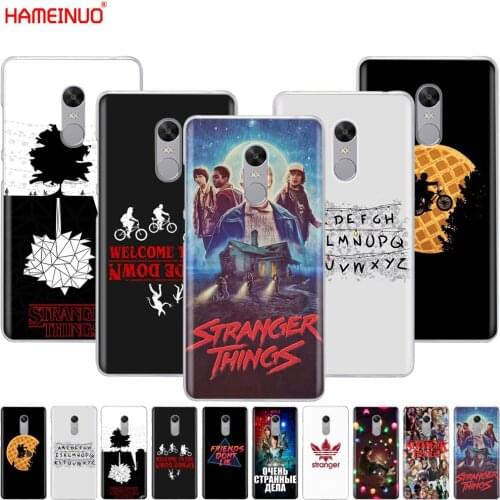 HAMEINUO stranger things Cover phone Case for Xiaomi redmi 5 4 1 1s 2 3 3s pro PLUS redmi note 4 4X 4A 5A
