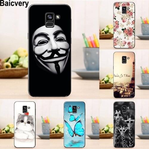 Soft Phone Case for Samsung A8 2018 Case for Samsung A8 2018 A530 A530F for Samsung Galaxy A8+ Plus A8 Plus 2018 SM-A730F