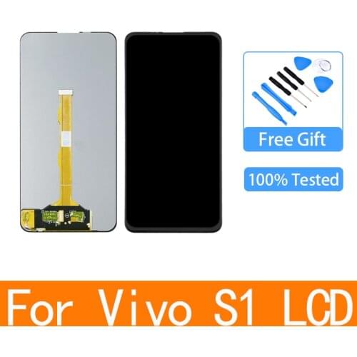 Original Black 6.53 inch For Vivo S1 V1831A V1831 LCD Display Touch Screen Digitizer Assembly