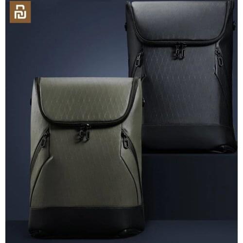 Youpin 90fun backpack business travel backpack large capacity mens school bag business travel bag 15.6-inch computer bag