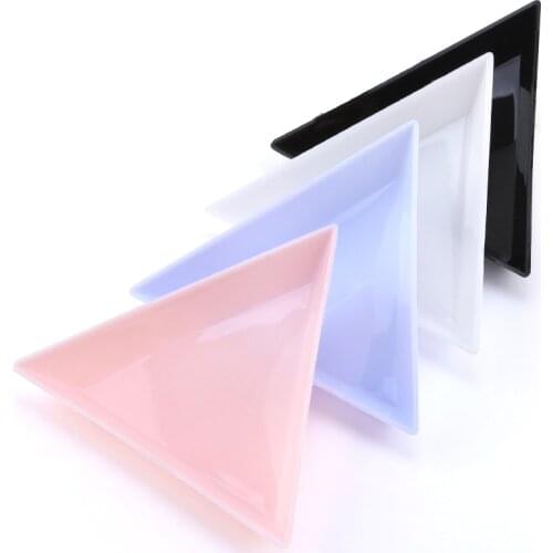 DIY Tool Rhinestone Diamond Small Box Receive Plastic Tray Plate For Handmade/Nail Art/Beauty/Jewelry Beads 20pcs/set