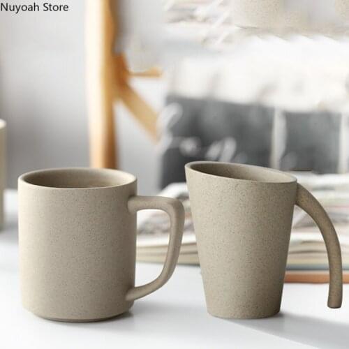 Heat-resistant Ceramic Cup Living Room Water Cup with Creative Brewing Tea Cup Household Coffee Cup 300ml Milk Mug Accessories