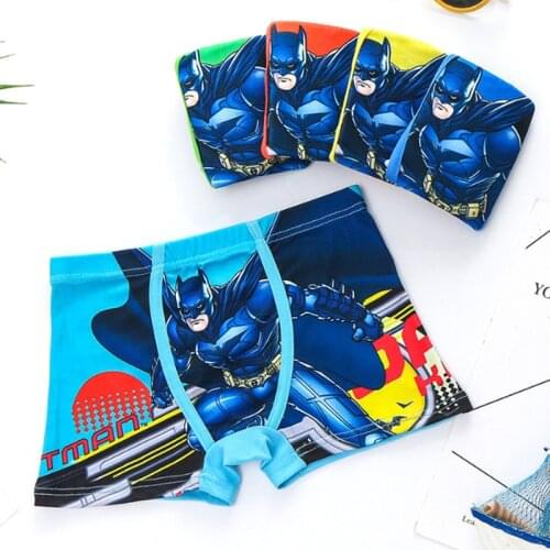 3pcs/Lot Boys Childrens Boxer Underwear Kids UnderPants Panties 3-11Y
