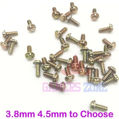 100PCS 3.8mm 4.5mm Security Screws For NES SNES N64 Game Boy Cartridges Console Torx Screw